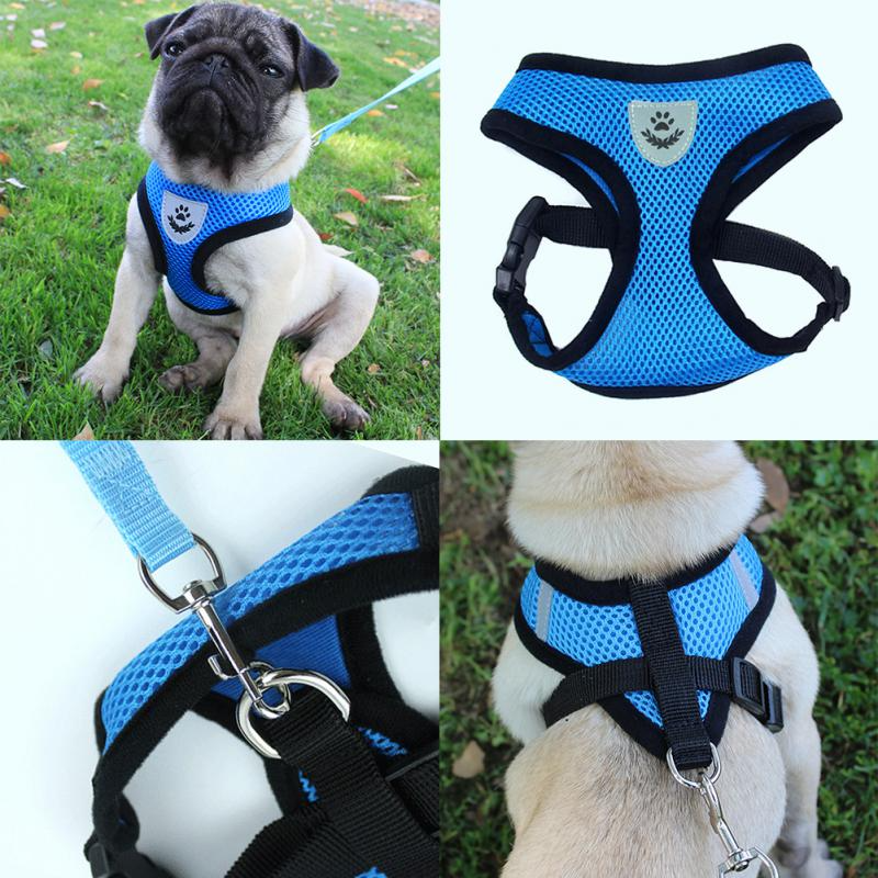 Cat Dog Pet Harness Adjustable Control Vest