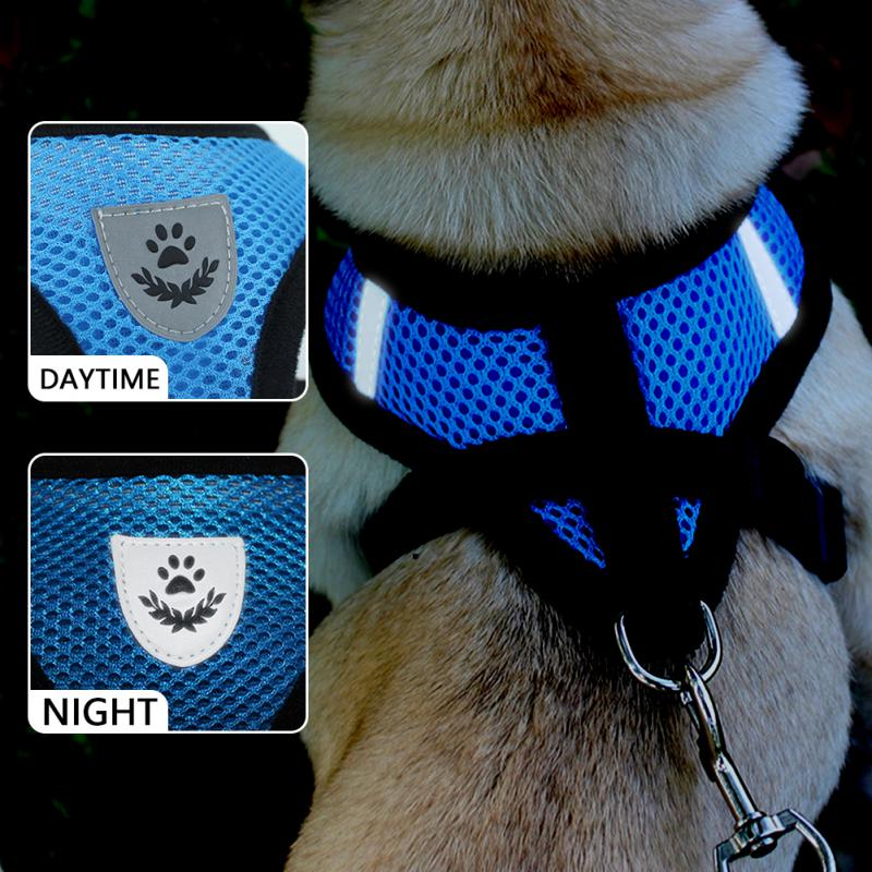 Cat Dog Pet Harness Adjustable Control Vest