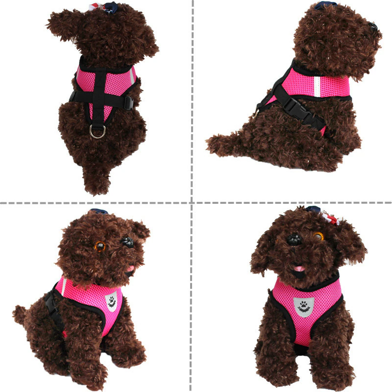 Cat Dog Pet Harness Adjustable Control Vest