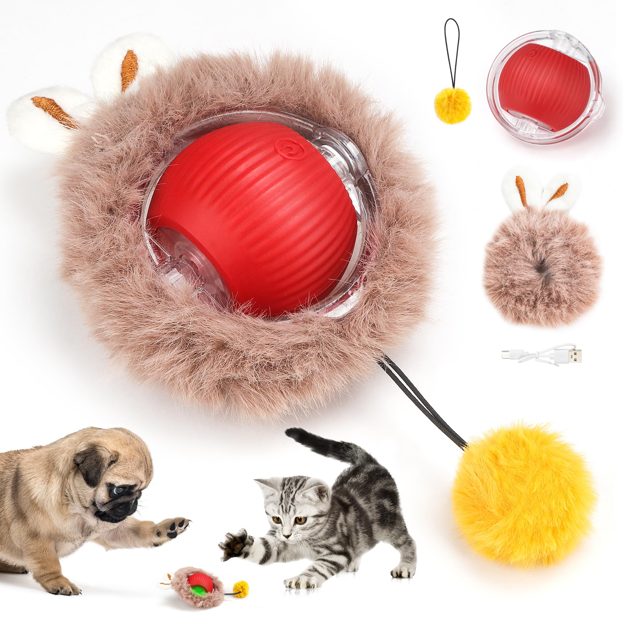 Interactive Cat Toy Ball